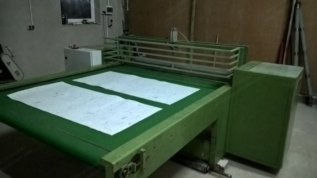 Tecnotex, Cross Cutter with Unwinding Machine, 1990, Width 1700mm, Thickness up to 40mm