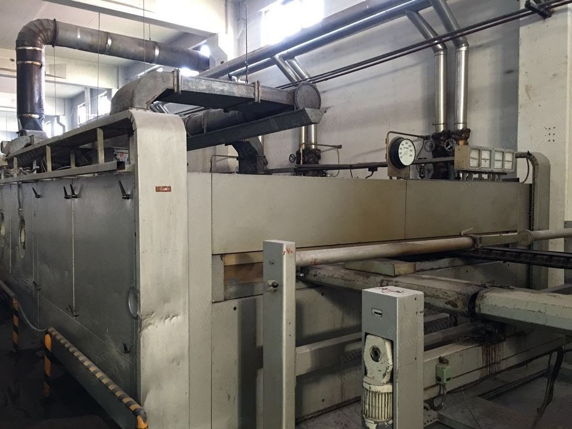 Babcock, 1983, 2200mm Working Width, Oil Heated, 6 Chambers, with Mahlo and Padder