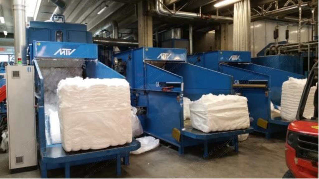 Mergner, 2010, 6500mm Working Width, 1000 kg/h Capacity, PP/PES Fibers