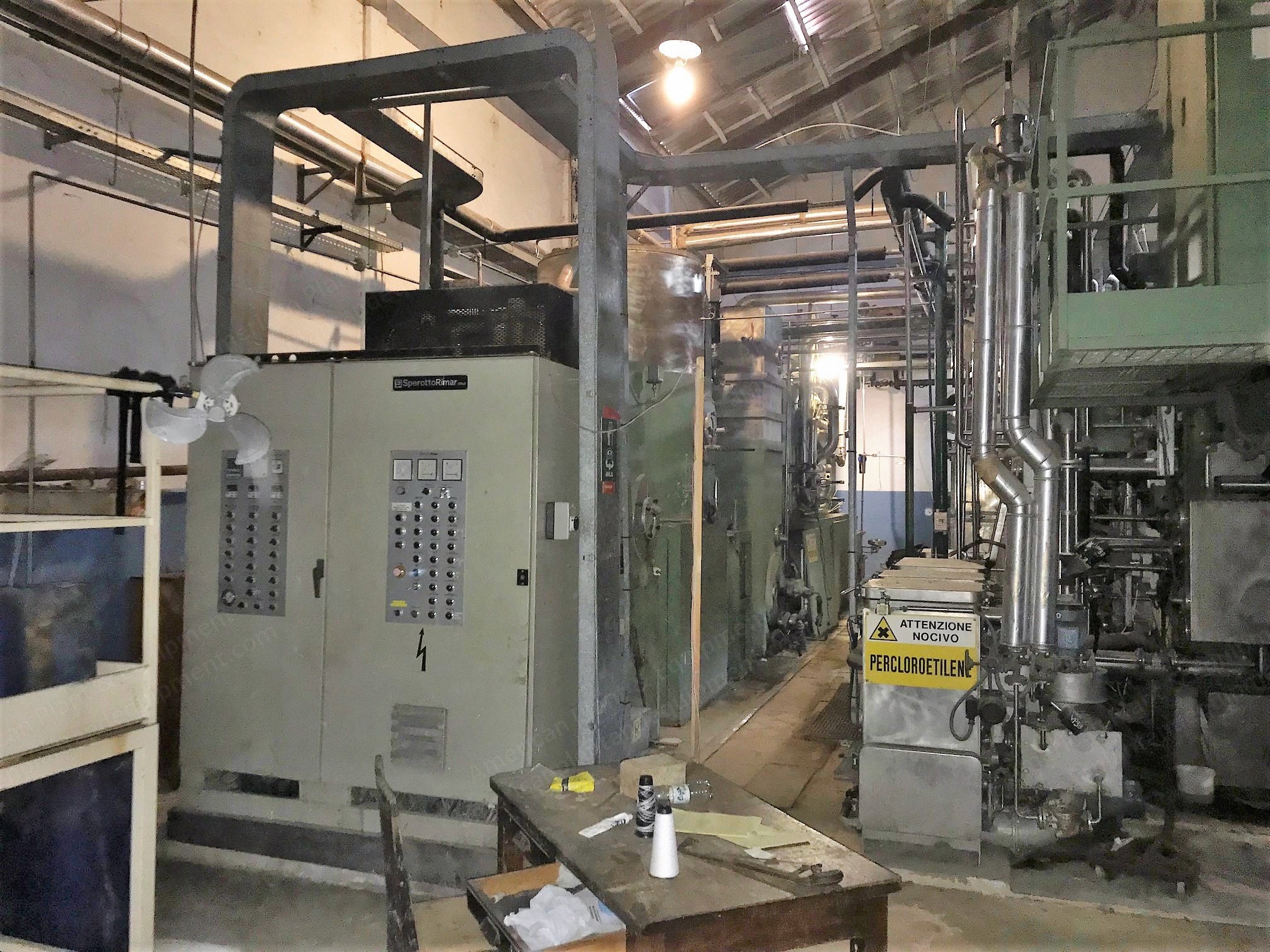 Sperotto Rimar, Carboso 220/480/1000 Sperot, 1993, Carbonizing Machine, Width 2200mm, 2 Wash Boxes, Length 32m