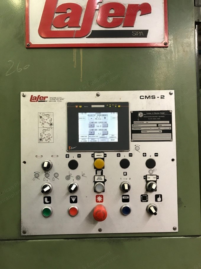 Lafer, CMS2, 1994, Shearing Machine, 1900mm Working Width, Double Cylinders in Tandem