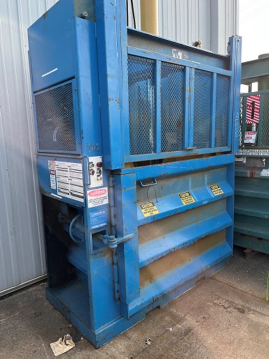 TL Industries, TVB-60-S, Vertical Baler, 30 in x 48 in x 60 in