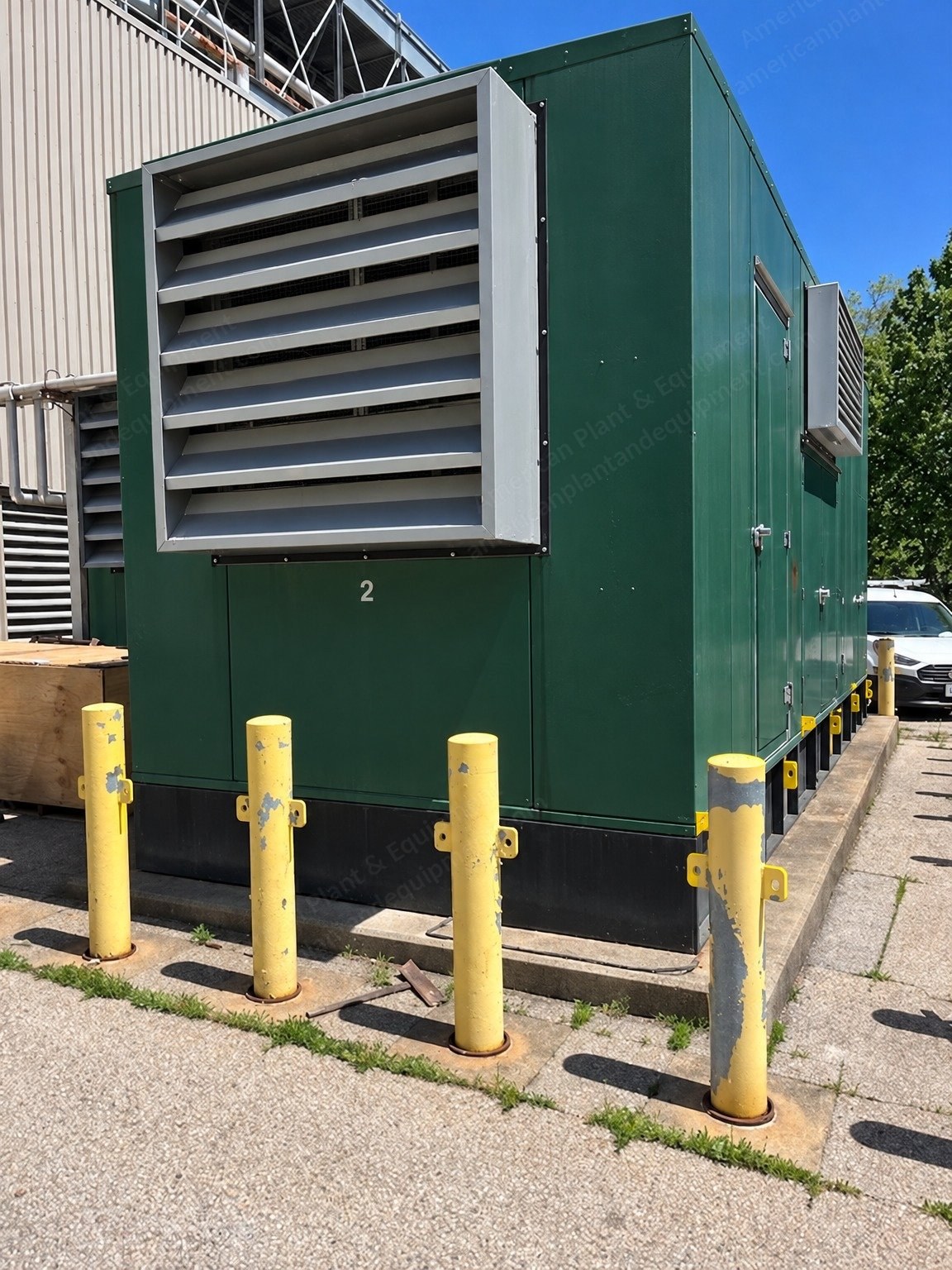 MTU, 1000RXC6DT2, 2008, 1000 kW Standby Diesel Generator Set, 277/480 V, 60 Hz, 948 Hours