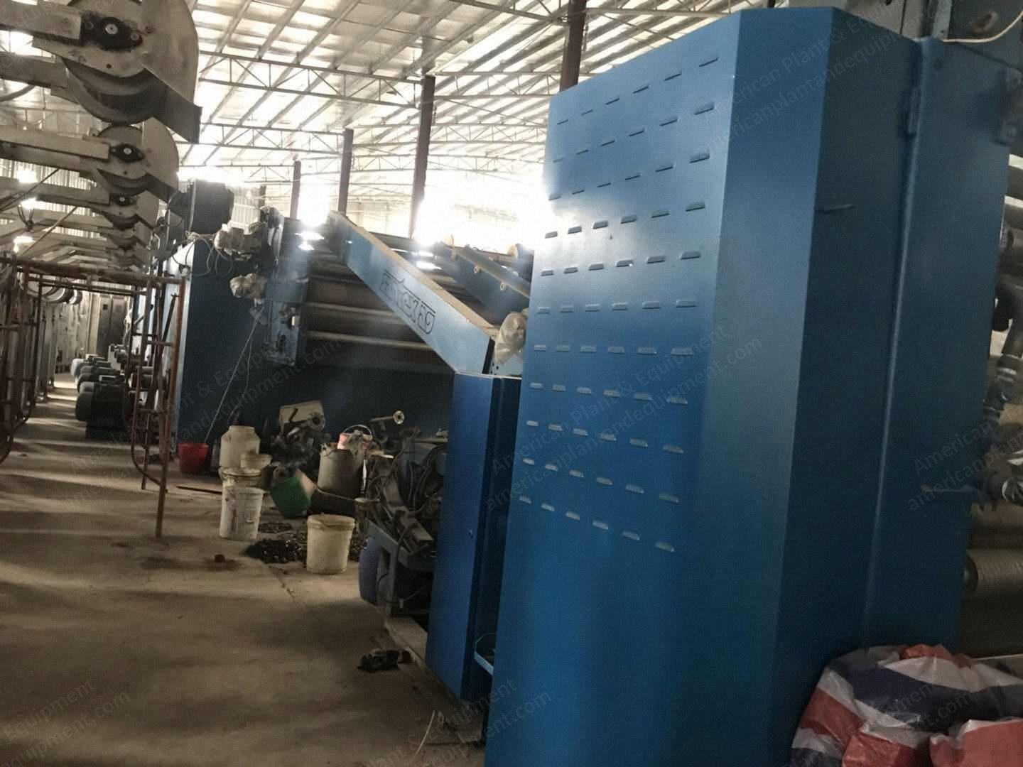Santex Dryer, 3400mm Width, 6 Chambers, Steam Heated, 2007