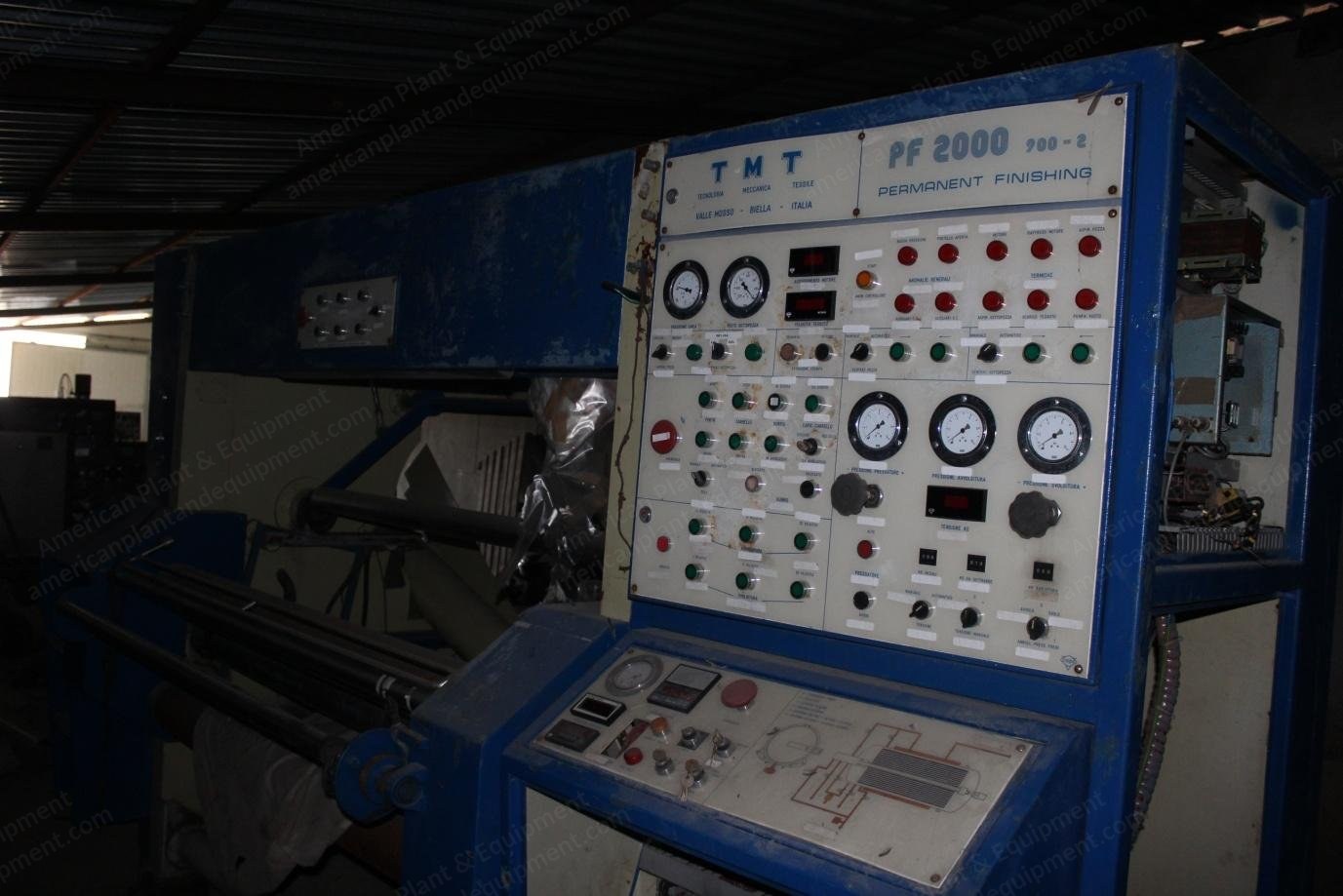 TMT, PF-2000, Decatizer Permanent Finishing Machine
