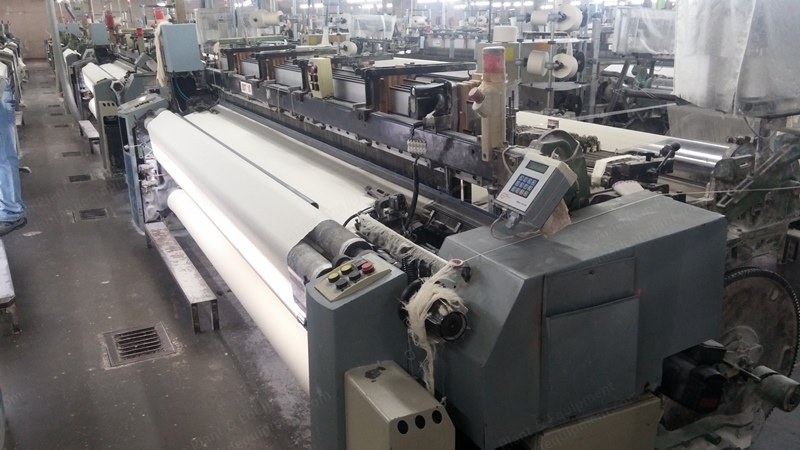 Picanol, Omni Plus / Omni, 2001 to 2003, Airjet Weaving Machines, 3400mm & 2800mm Width, Staubli Dobby & Cam