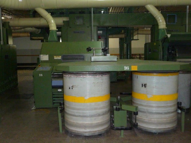 Trutzschler, DK 803, 1998, Cotton Graff Wired, Automatic Delivery Model KH Type 890-00 24, Chute Feed Model FBK 538