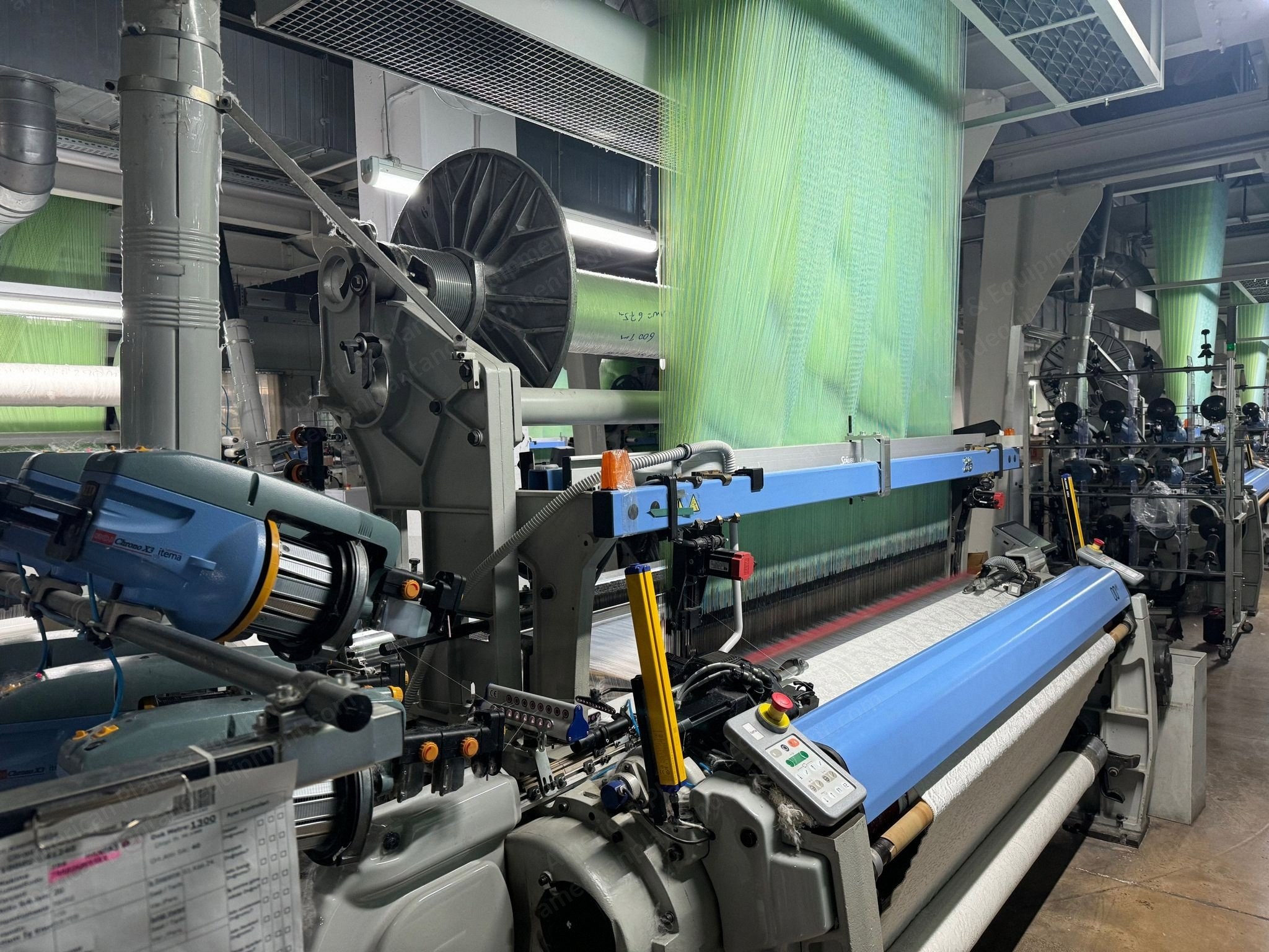 Itema, R9500, 2015, Rapier Looms, 1900mm, Staubli SX Jacquard, 8 Colors