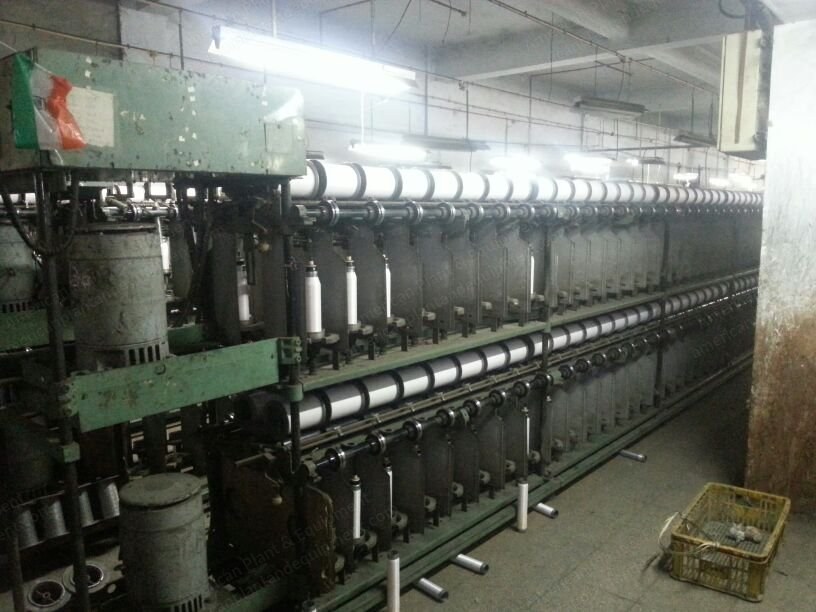 Murata, Two for One Twisting Machine, 1995, 224 Spindles, 1.1 Copes, 1.5 Aluminum Rolls