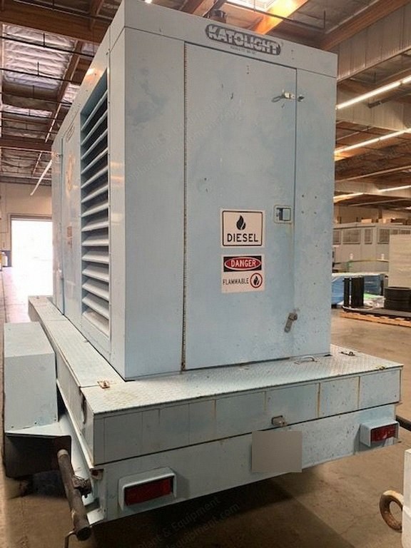 Cummins, NTA855 G2, 300 kW, 480V, 60 Hz, Trailer Mounted