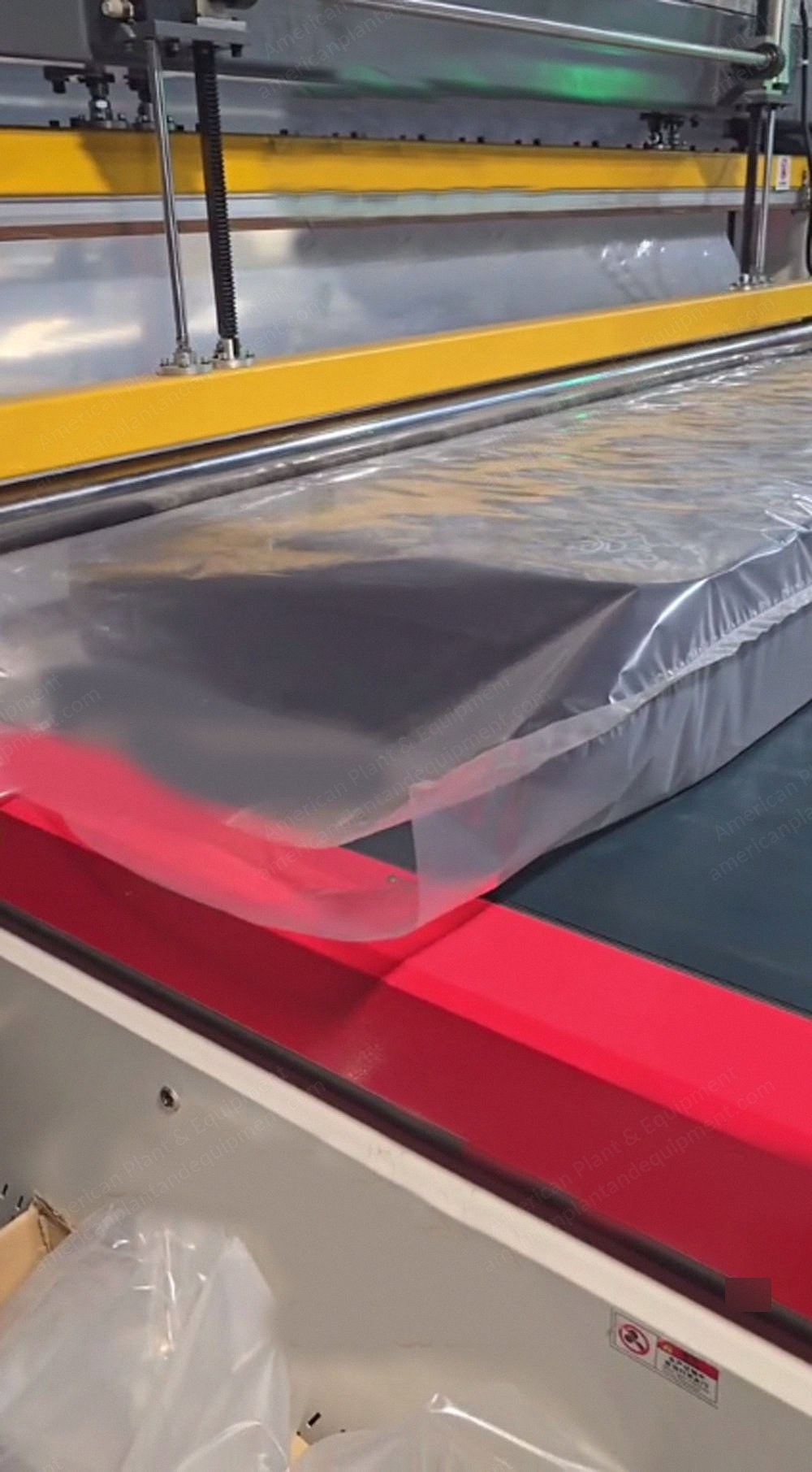 NovaStar, MP177, Fully Automatic Mattress Wrapper, 2200mm Max Width, 30 Seconds/Piece, 5000 kg