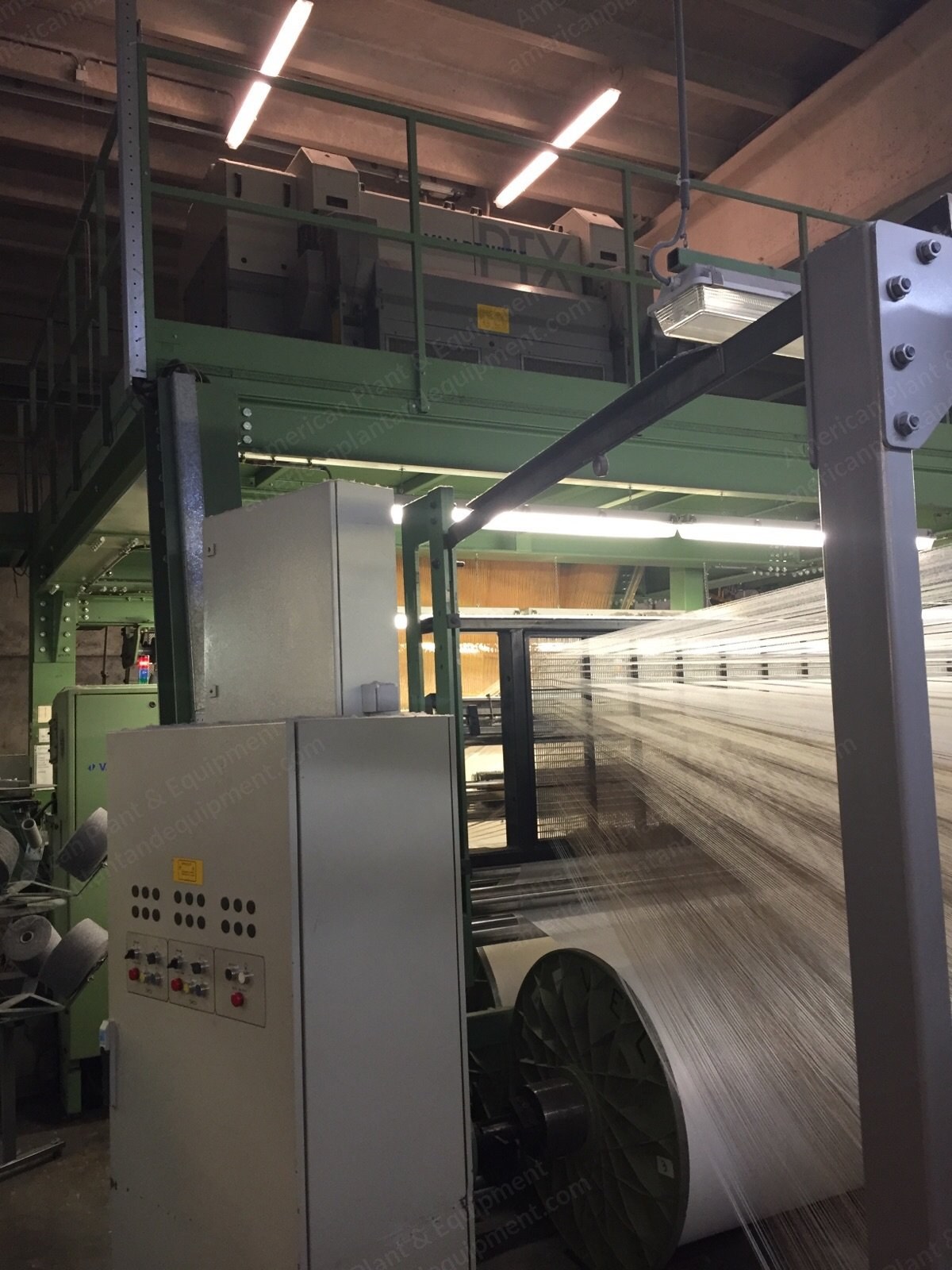 Van De Wiele, VMM32, 2003, Jacquard Weaving Loom, 2400mm, 12000 Hooks, 8 Colors