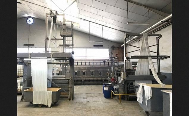 MCS, WR12SL, 1991, Washing Range in Open Width and Rope, 2000mm Width, Bianco Rope Opener