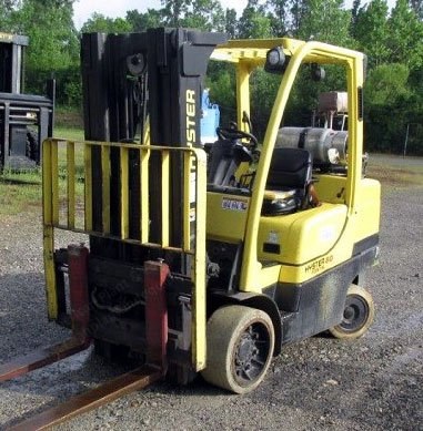 Hyster, S80FT, 2011, 8000 lbs Capacity, Triple Mast, LP Gas