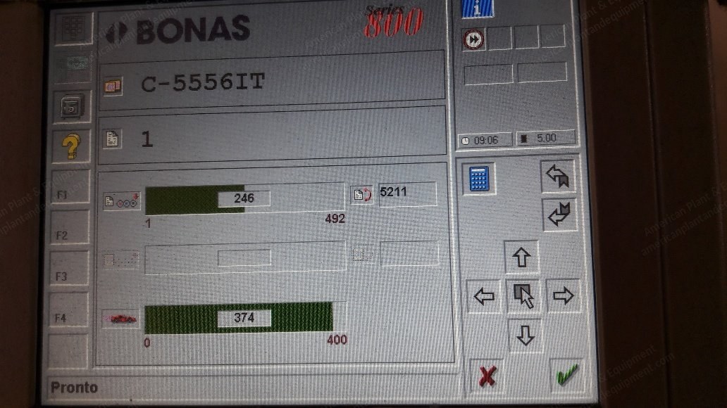 Bonas, ZJ, 2015, Max 2688 Hooks, 800 Series Controller