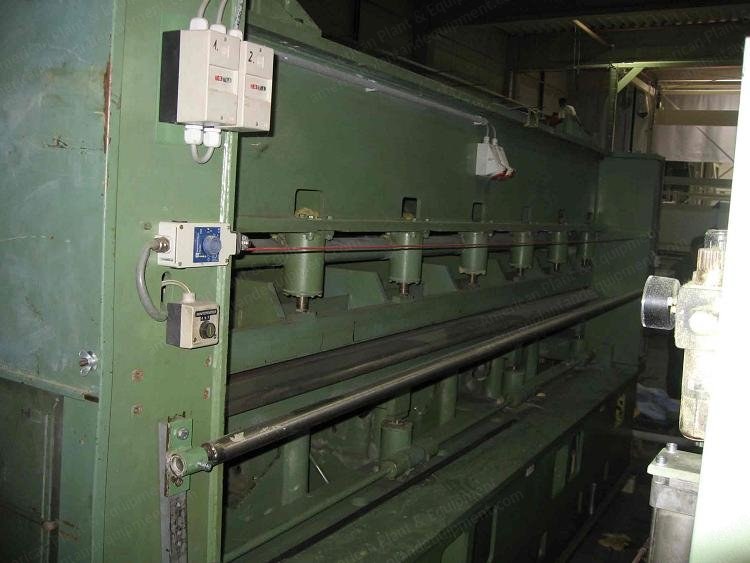 Spinnbau, SSC4-5 CP, 2003, 2600mm Working Width Nonwoven Line