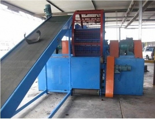 NovaStar, SG209, Whole Tire Shredder, <900mm Max Tire Diameter, 800-1500 kg/h Capacity, 2x 22 kW Motors