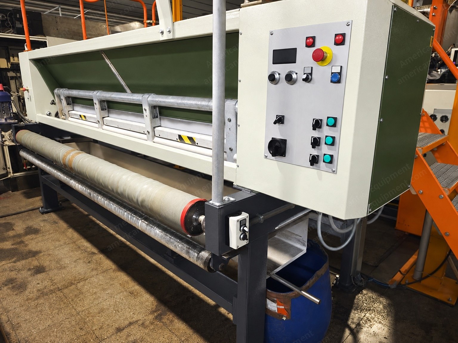 Klieverik, LFC141-2750, 2005, Laminating Machine, 2400mm Working Width, 1000mm Drum