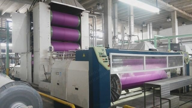 Sucker Sizing Machine, 2003, 3600mm, 10 Beam Creel, 12 Dry Cans
