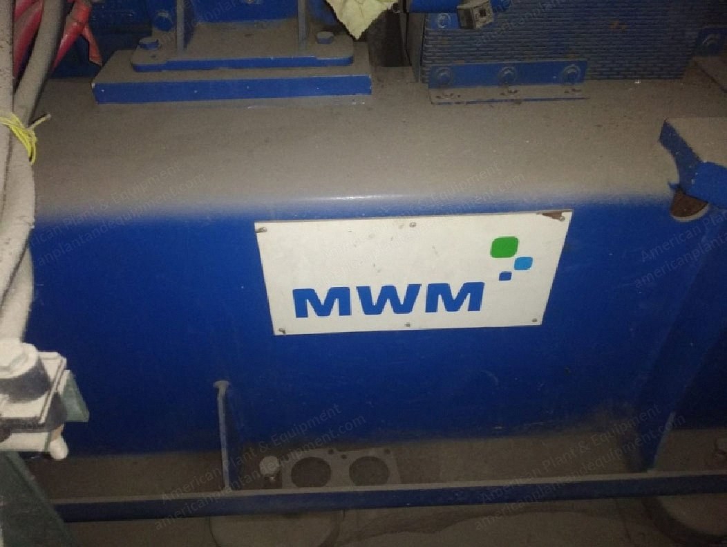 MWM, TCG2020V20, 2013, 2000 kW, 11 kV, 1500 RPM, with WHRBs