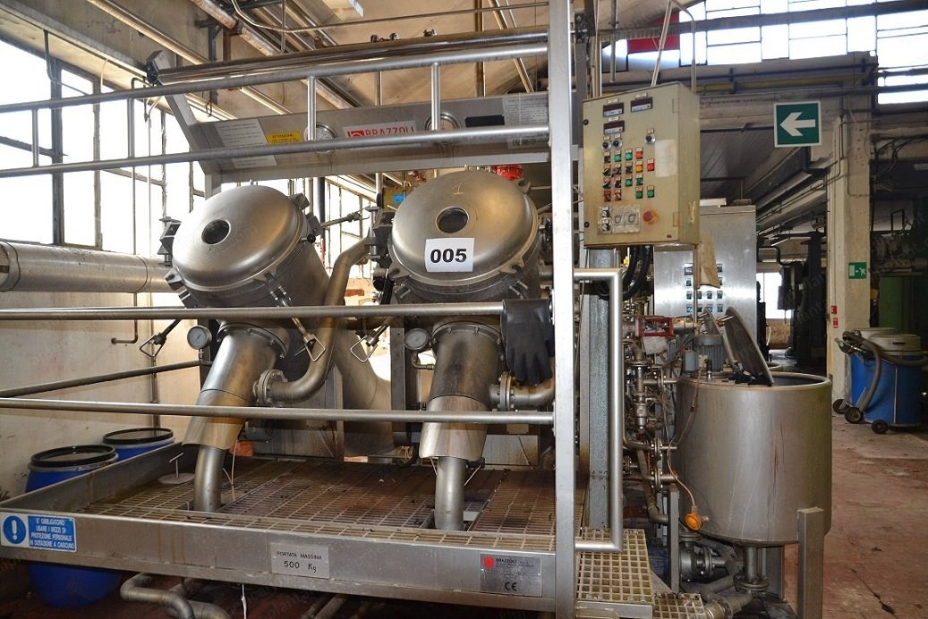 Brazzoli, Sirio HT 400, 2001, 400 kgs Capacity, 2 Ropes, Arel Programmer