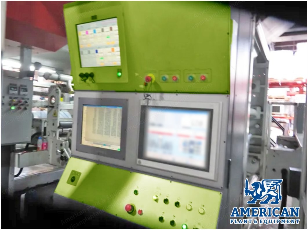 Uteco, Onyx 808 GL 140, 2015, 8 Colors, 1400mm Printing Width, 400 m/min Speed
