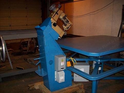 James Cash, Over and Under Tape Edge Machine, Singer 300W Head, Rebuilt