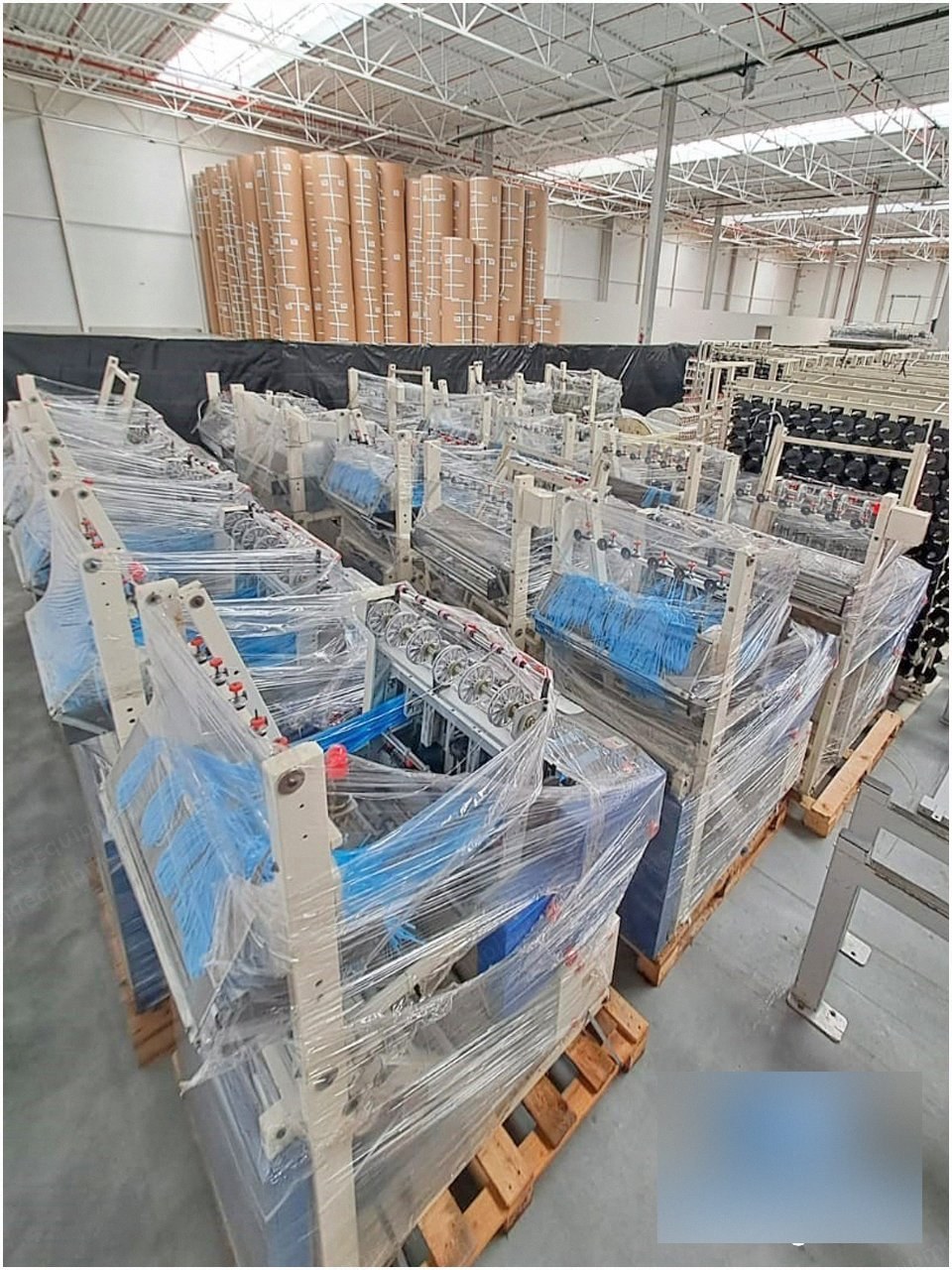 Amtrac, 4-75 / 6-50 / 8-30, 2019, Narrow Fabric Needle Looms, Heavy Gauge Lifting Straps, 17 Units