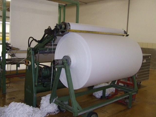 Vollenweider, Super Duplo PMD-V BJ, 1996, Shearing Machine, 2 Knives, Erhardt & Leimer Spreader