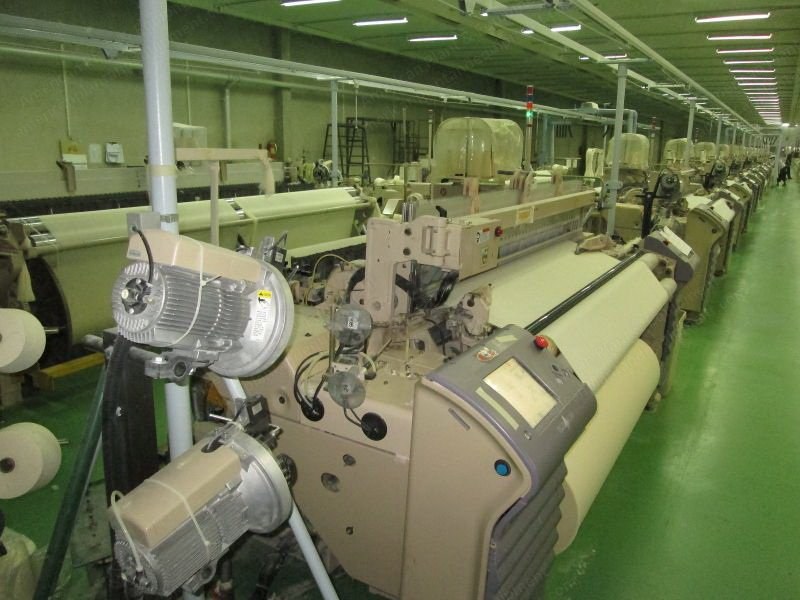 Tsudakoma, ZAX-9100, 2010, Air Jet Loom, 1900mm Working Width, 2 Nozzles, Positive Cam