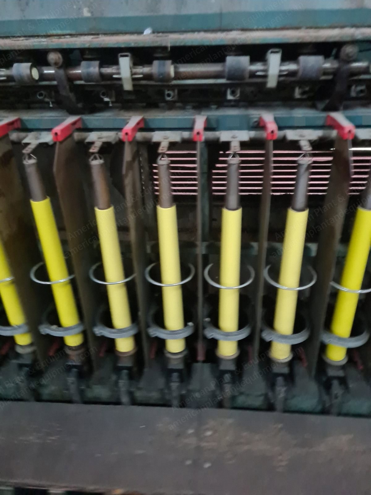 Duesberg Bosson, Carded Spinning Line, 1970-1979, 126 Spindles, 2500mm Working Width