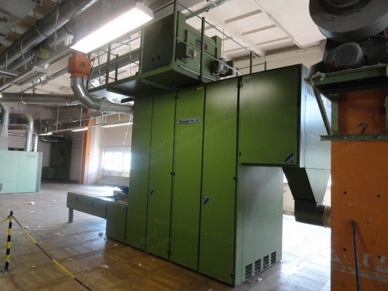Rieter, Trutzschler, Blowroom Line for Cotton, 1995-2009, with Jossi Vision Shield