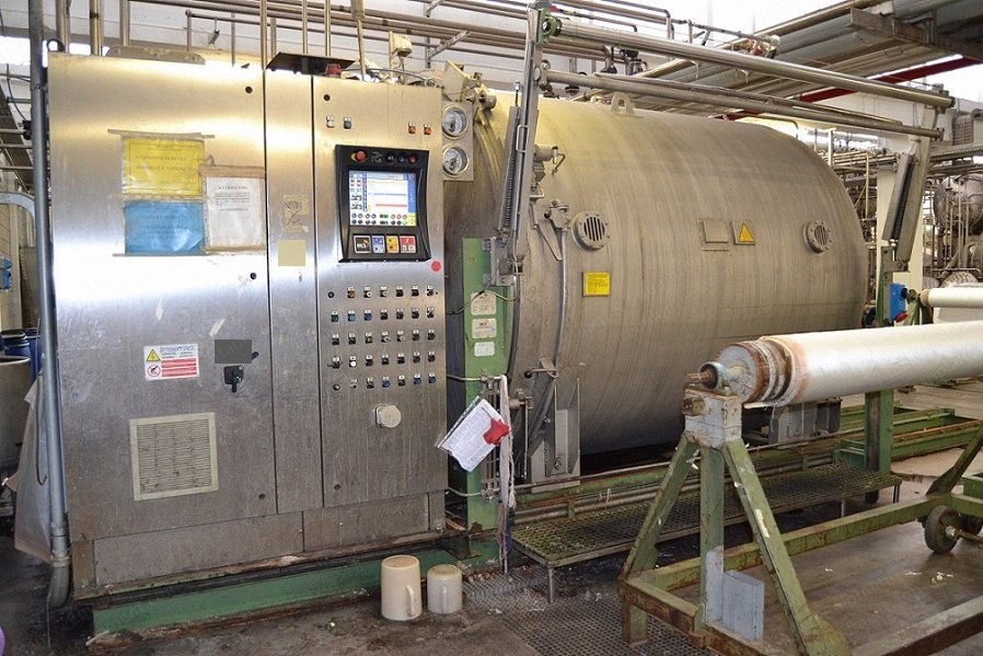 MCS, Comby J, 2005, High Temperature Electronic Jigger, 2200mm Roller Width, 1300mm Diameter