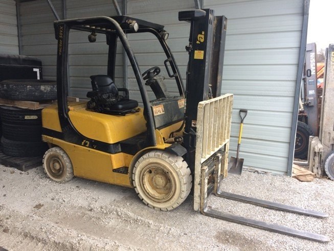 Yale, GDP050VX, 2005, 5000 lbs Capacity, Triple Stage Mast, Diesel