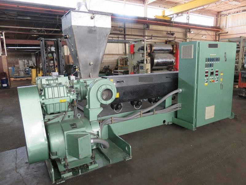 Davis Standard, Dynisco, 2005, 4.5" Pelletizing Line, 200 HP, 34:1 L/D