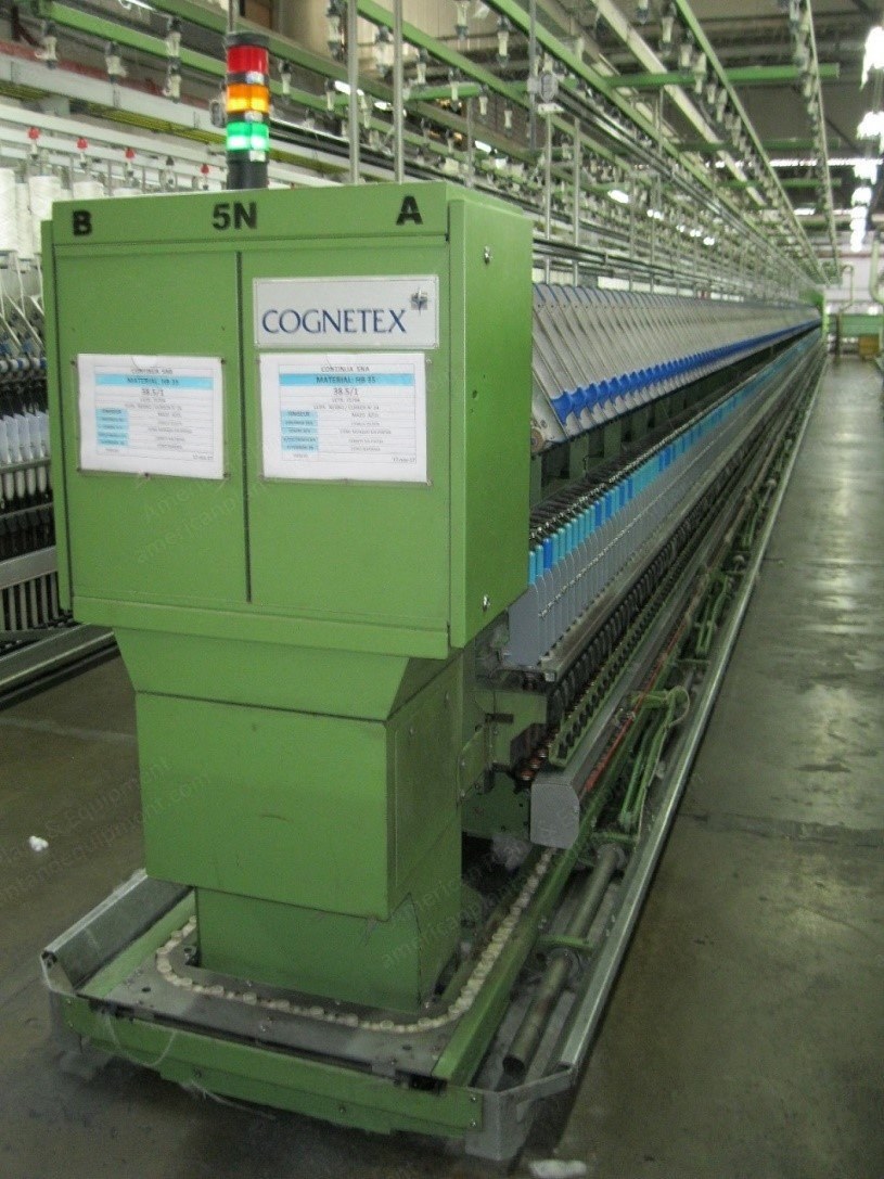 Worsted Spinning Plant, Complete Line, 25 Containers