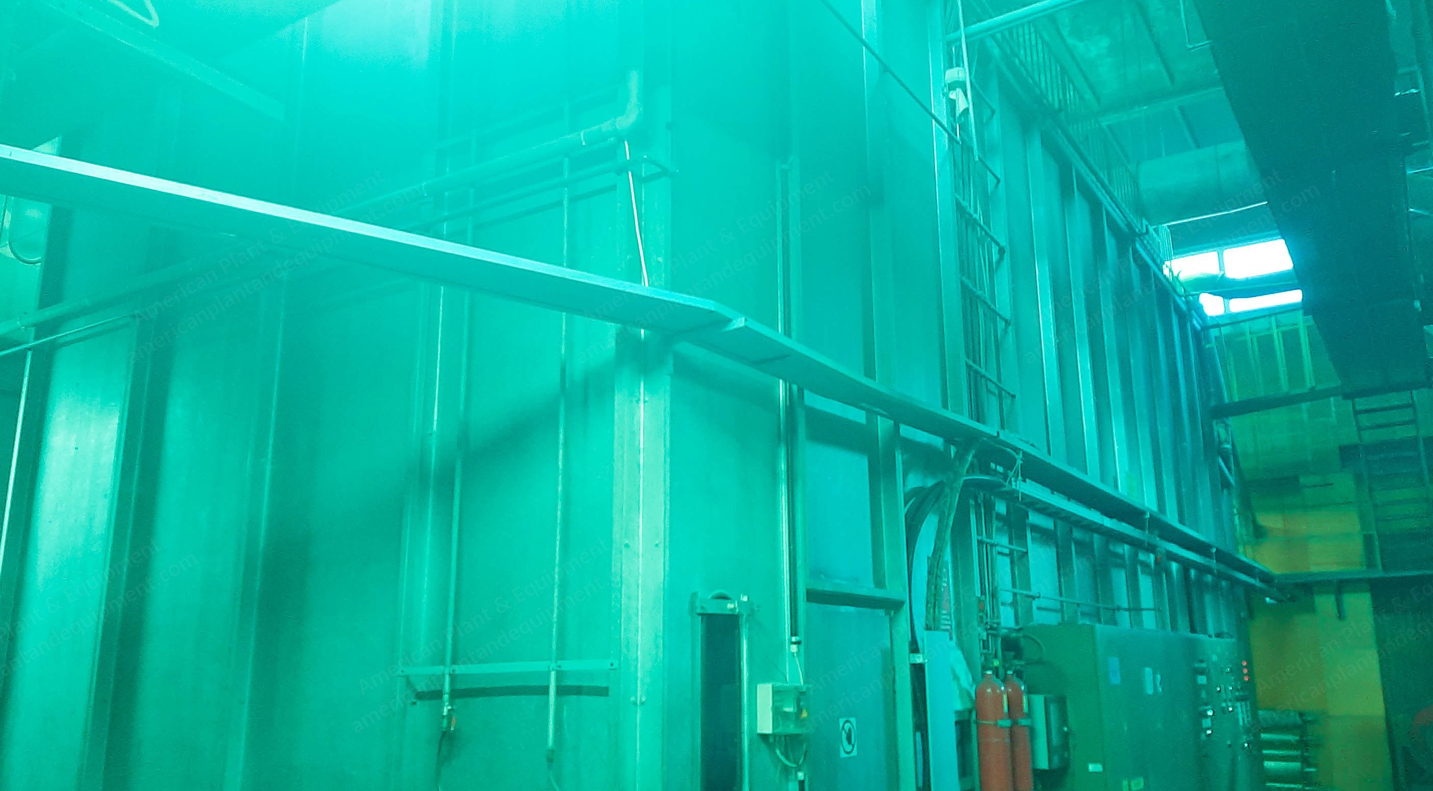 Temafa, Mixmaster, 1985, 4000mm Width, 11m Length, 6500mm Height, with 2 Bin Emptiers