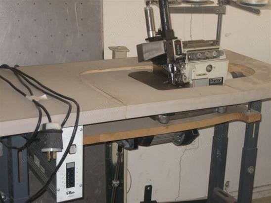 Porter, Model 2002, Serger Flanger, Synchronizer Control, Needle Positioner