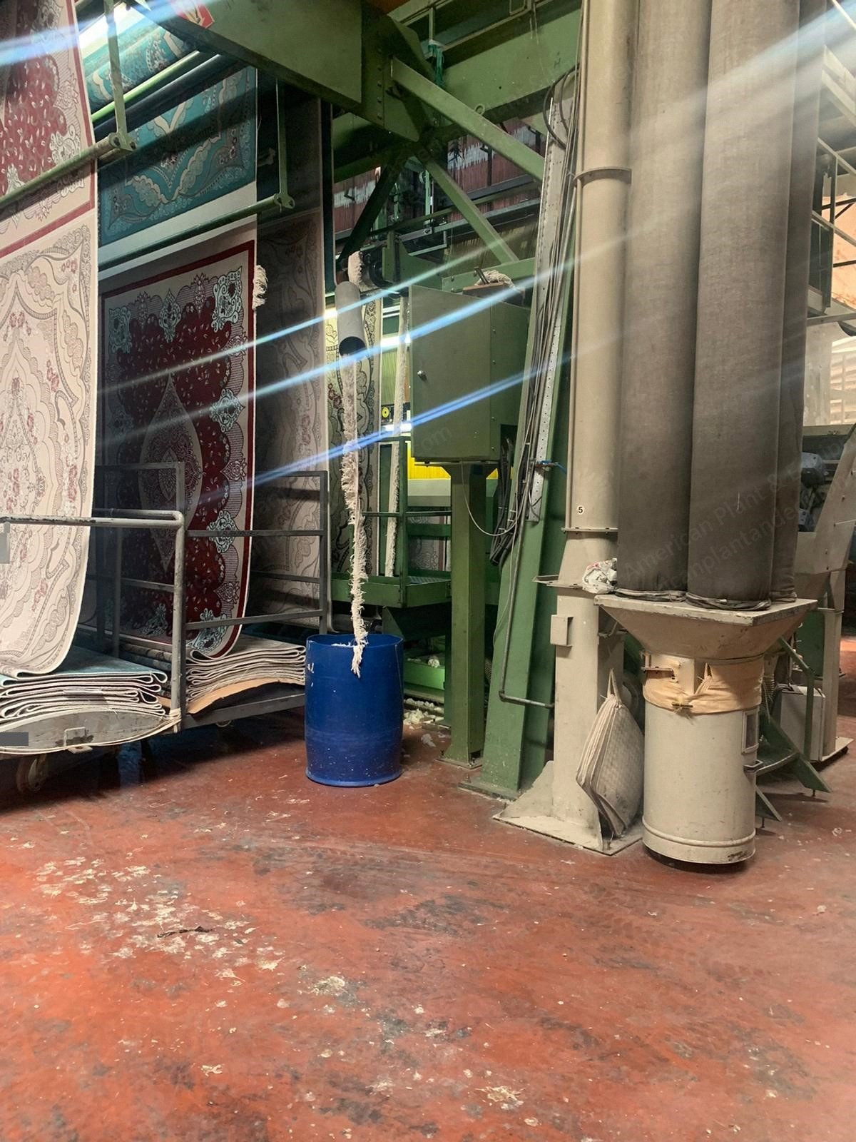 Van de Wiele, CRM 72, 1997, Working Width 4000mm, 12000 Hooks, 8 Colors