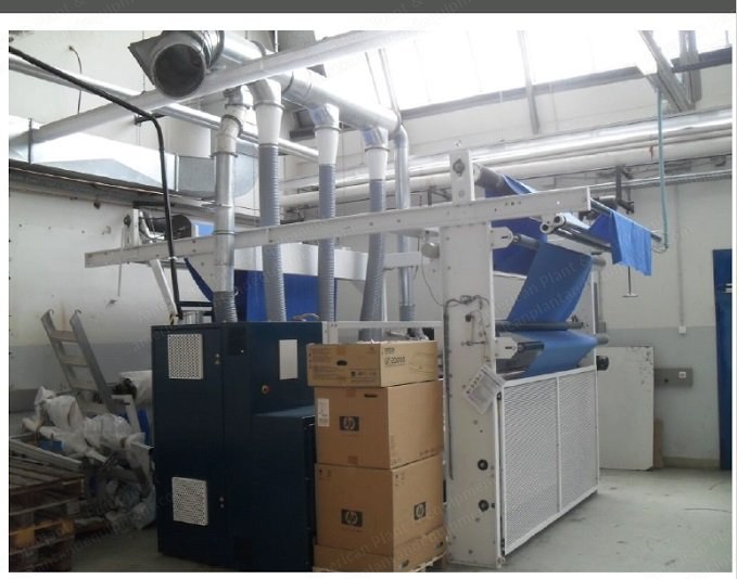 Sucker Muller Hacoba, MO-5, 2000, Shearing Machine, Working Width 2200mm, Roller Width 2400mm