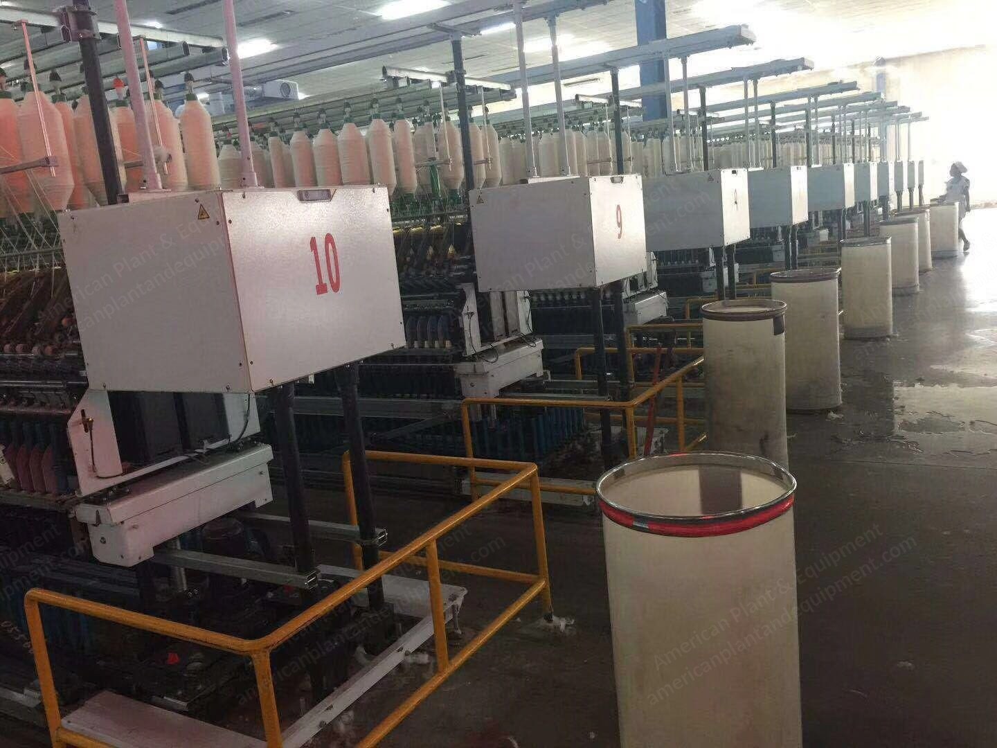 Zinser, 360, 2012, 1008 Spindles, 75mm Spindle Gauge, Integrated Doffer