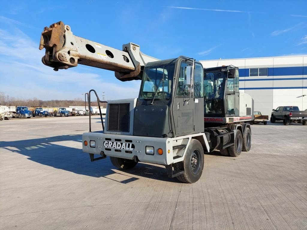 Gradall, XL 5100, 2010, Highway Speed Wheeled Excavator, 315 HP Volvo Engine, 220 Degree Boom Tilt