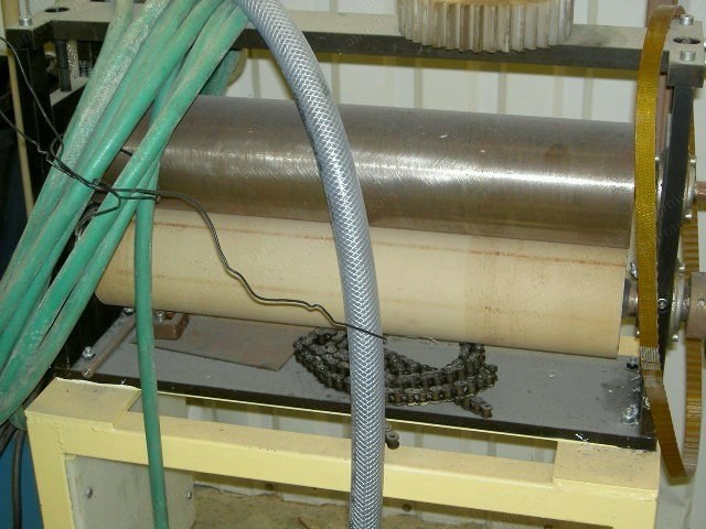 Hergeth, Complete Pilot/Sample/Lab Line for Nonwovens, 1974, 500mm, 380V