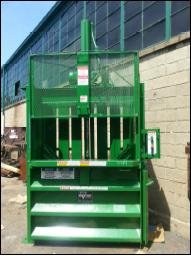 Reconditioned 60" Vertical Downstroke Baler, 60x30x48" Bale Size, 6" Cylinder Bore, 10 HP