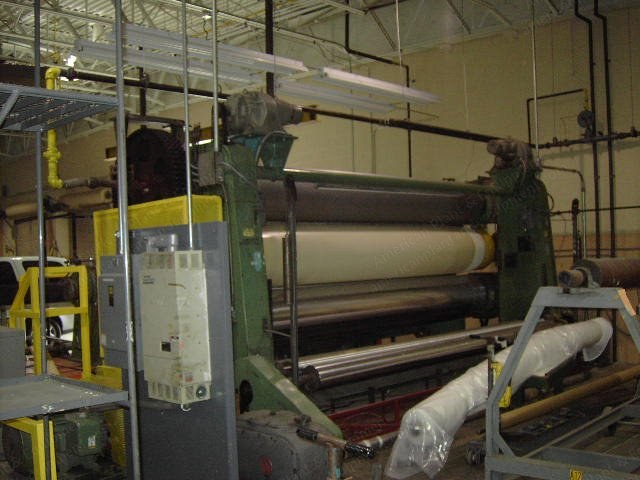 B.F. Perkins, Calender, 1967, 4000mm Working Width, 160 Tons, 3-Roll
