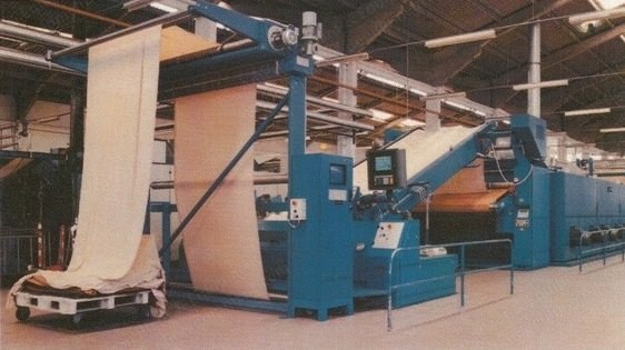 Krantz, Syncro, 2002, 2400mm Width, 4 Chambers, Gas Heated, Conveyor Belt Dryer