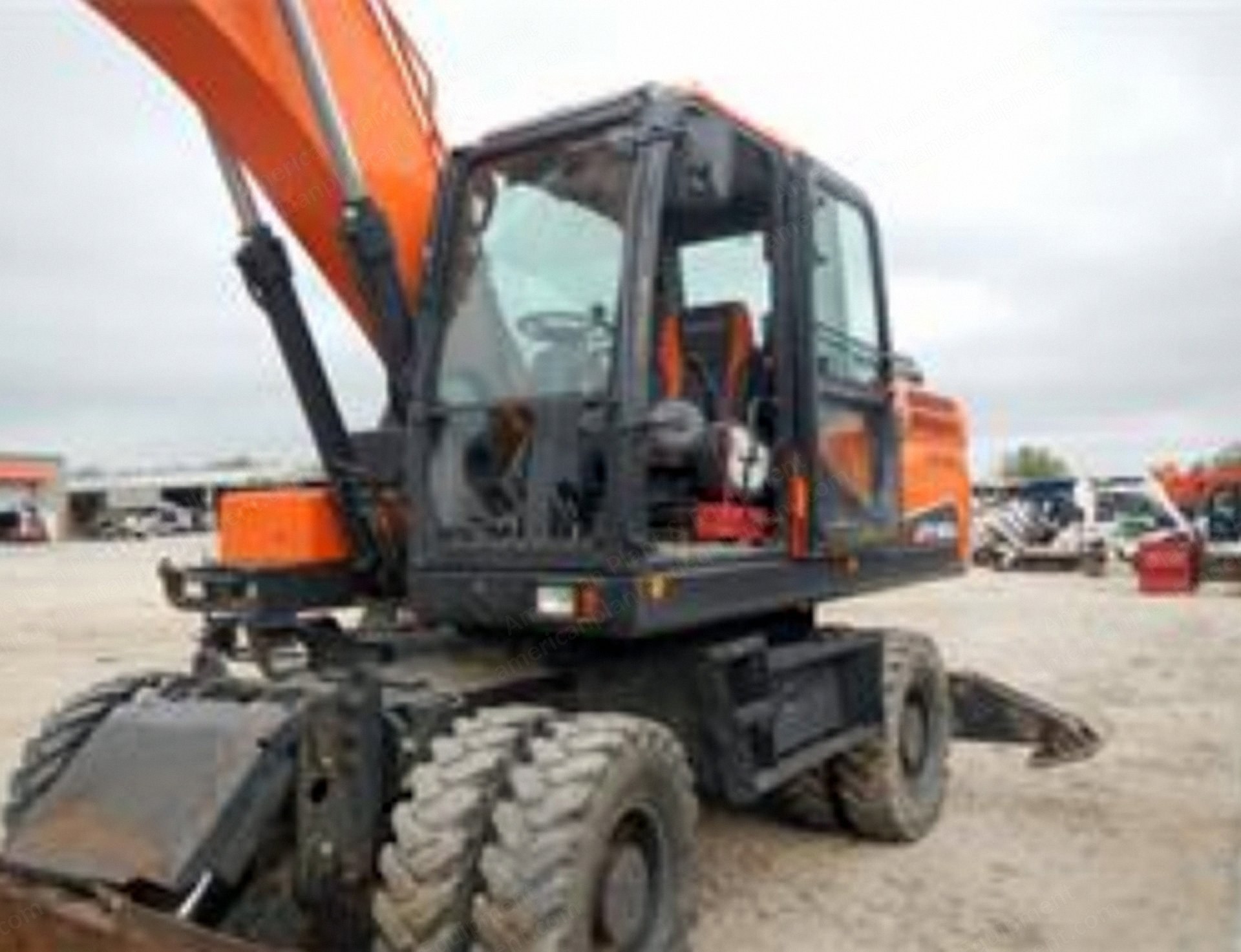 Doosan, DX190W, Wheel Excavator, 684 Hours, Bucket and Thumb