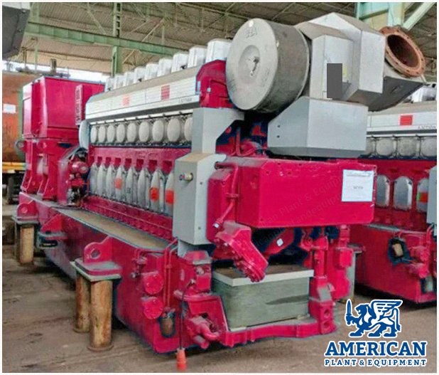 Wartsila, 1600W9L20, 2012, 1600kW, 60 Hz, HFO Marine Generator Set