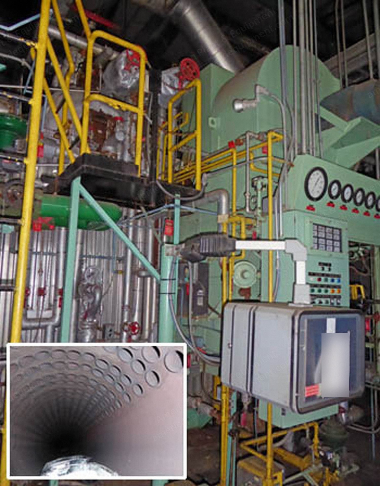 Babcock & Wilcox, Water Tube Boiler Plant, 250 PSI, 100,000 PPH, Natural Gas / #6 Oil