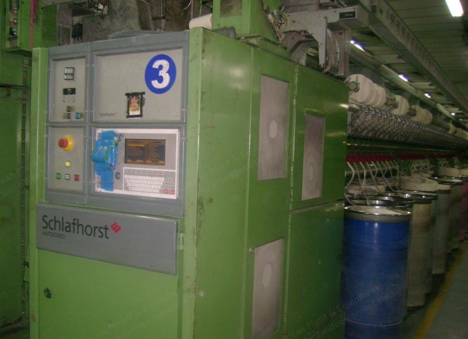 Schlafhorst, Autocoro, 2000, SE 9 Spin Box, Corolab, 264 Rotors